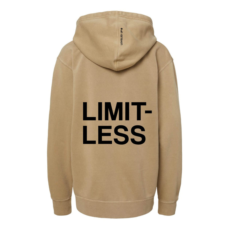 BUILT BRAVE HOODIE - Embroidered/Printed Youth Pigment