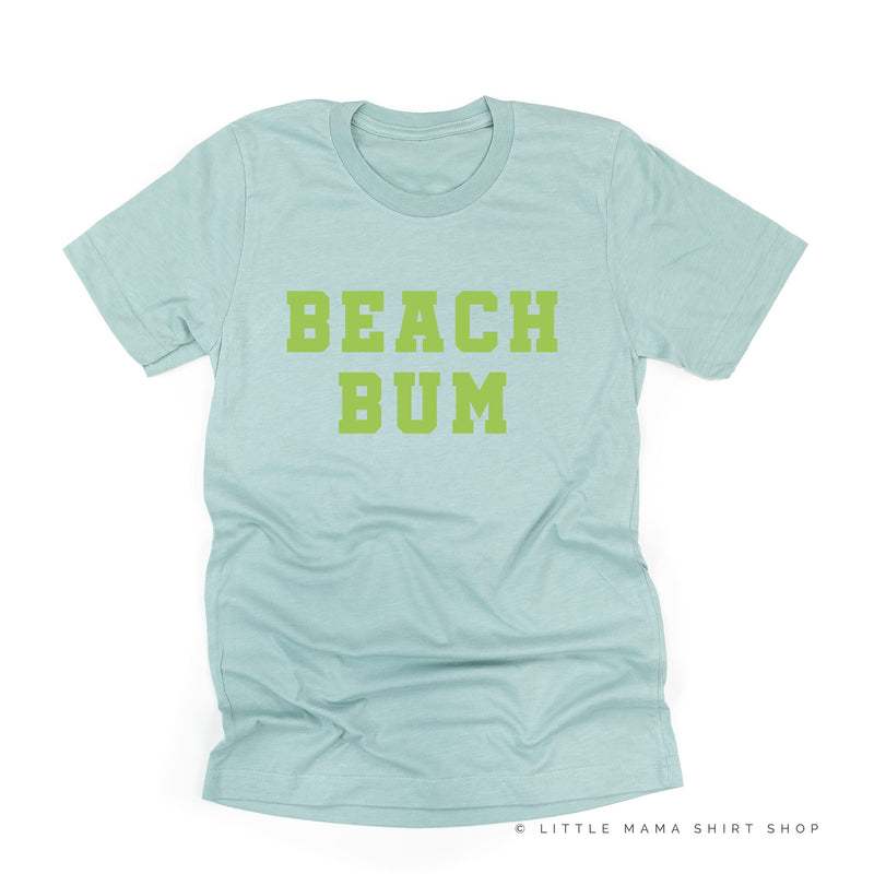 Beach Bum (front) / Ocean Sunset (back) - Unisex Tee