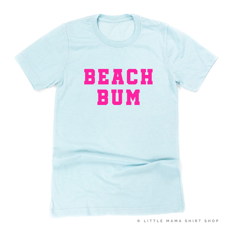 Beach Bum (front) / Ocean Sunset (back) - Unisex Tee