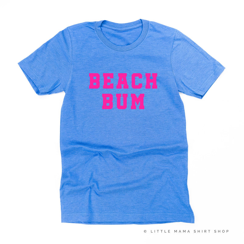 Beach Bum (front) / Ocean Sunset (back) - Unisex Tee