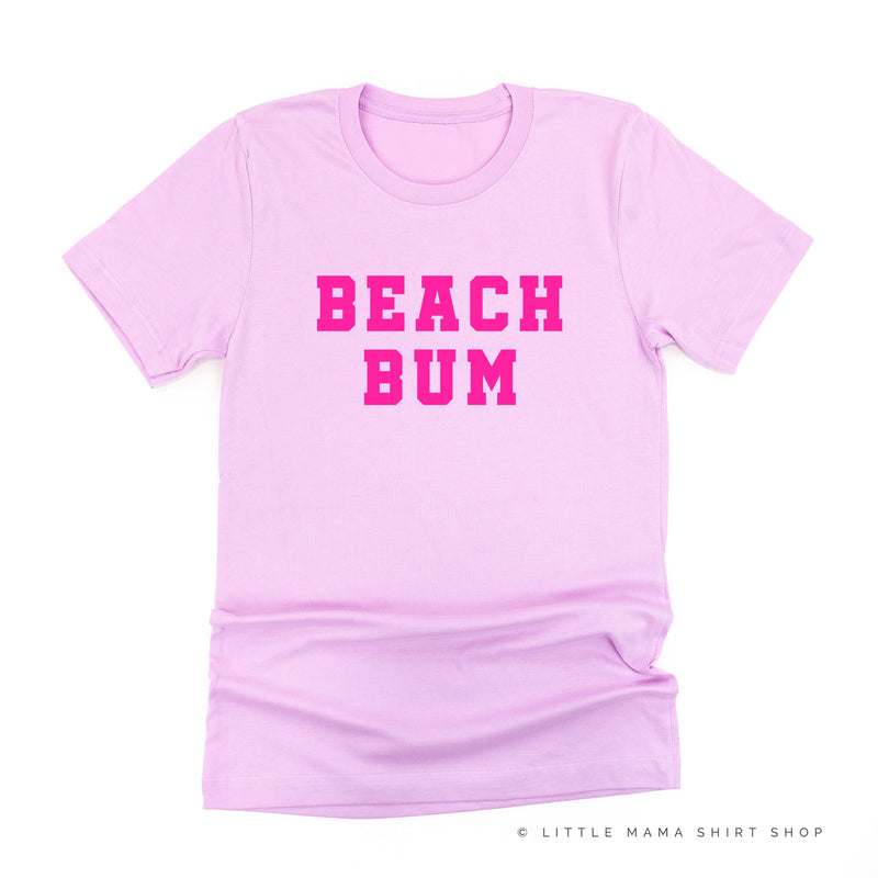 Beach Bum (front) / Ocean Sunset (back) - Unisex Tee