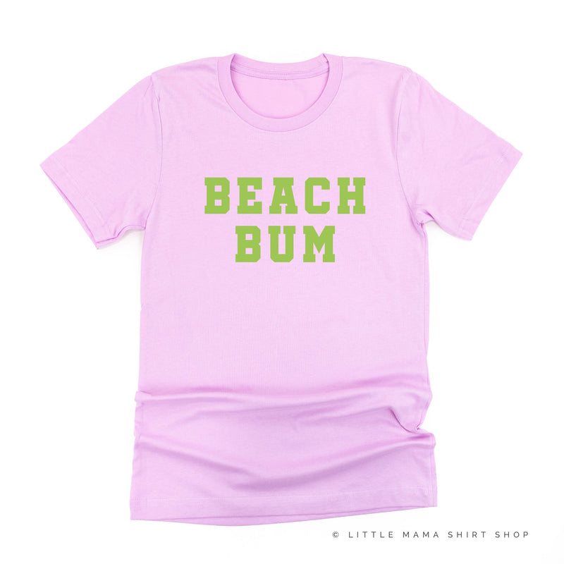 Beach Bum (front) / Ocean Sunset (back) - Unisex Tee
