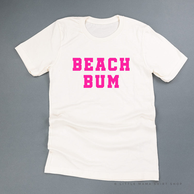 Beach Bum (front) / Ocean Sunset (back) - Unisex Tee