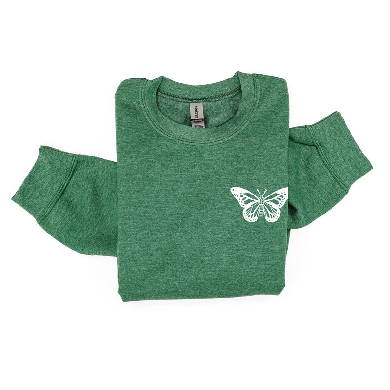 BUTTERFLY - BASIC FLEECE CREWNECK