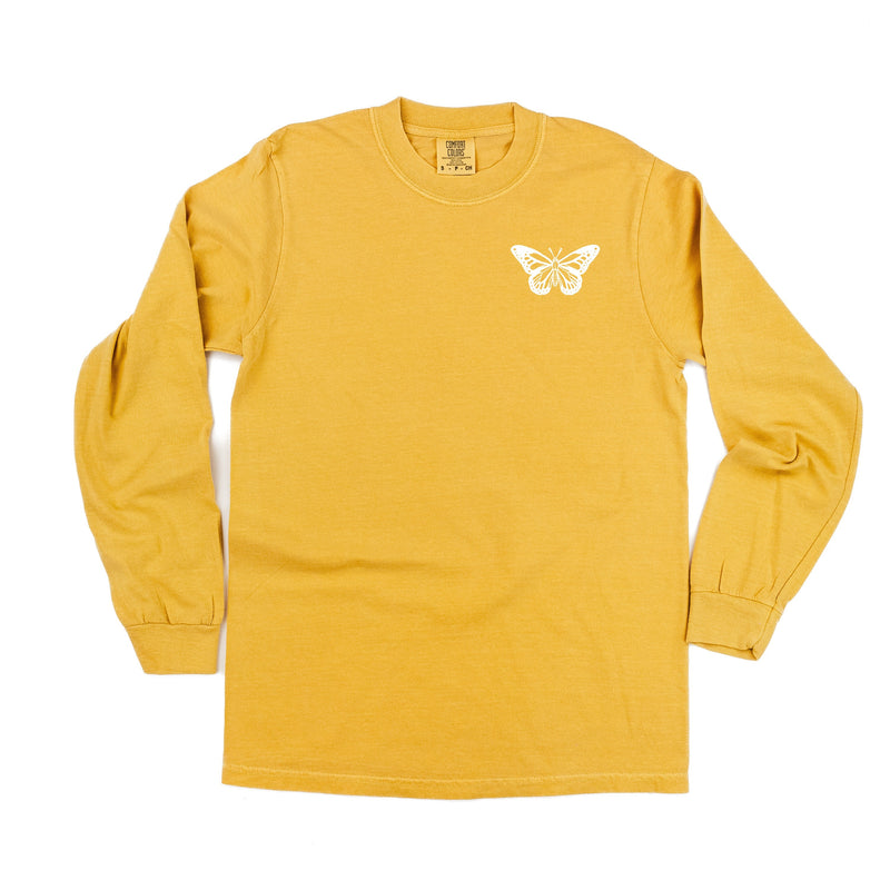 Butterfly - Long Sleeve Comfort Colors Tee