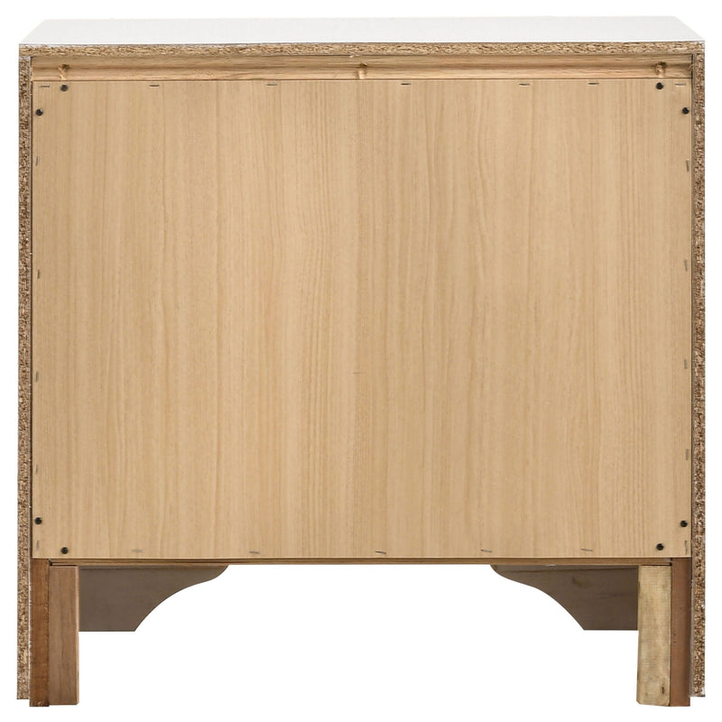 Miranda 3-drawer Nightstand Bedside Table White