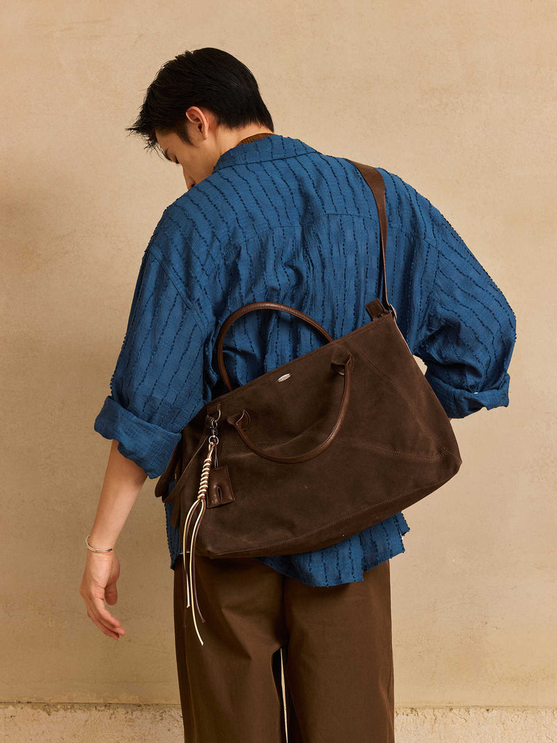Hand-held Diagonal One-shoulder Travel Tote Bag