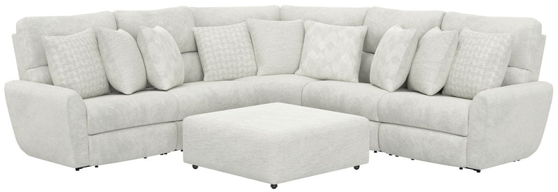 Majesty - Deep Seating Power Reclining Sectional And Ottoman
