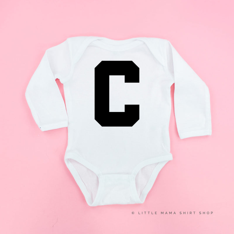 Varsity Initials - Child Long Sleeve Tee