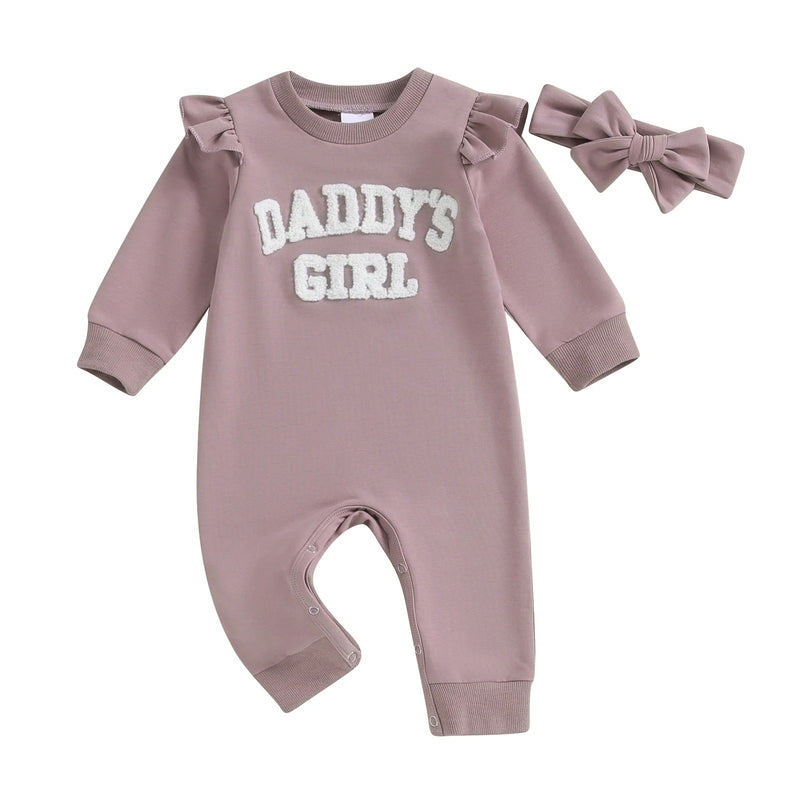 Cute And Soft Floral Crawling And Growing Romper