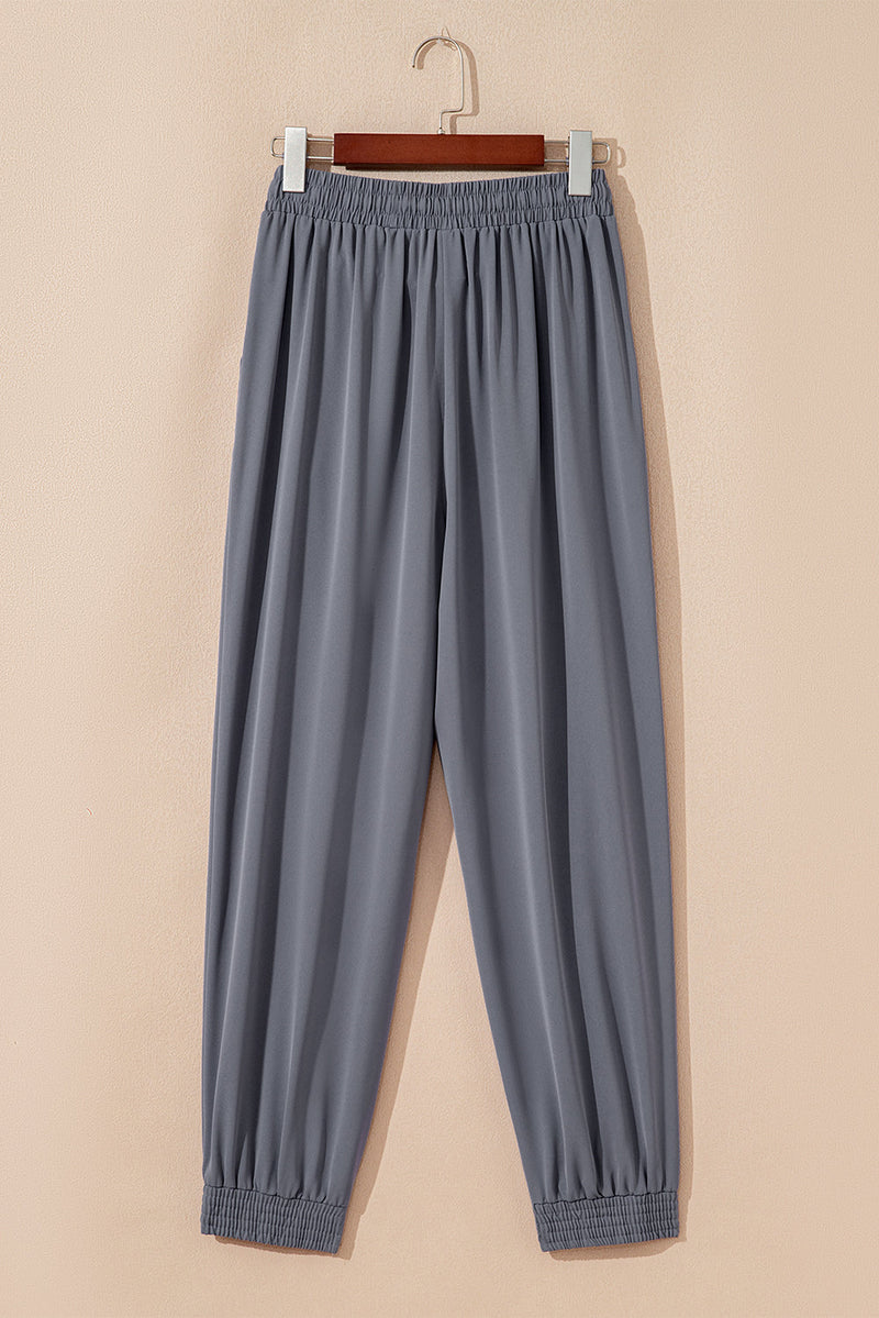 Elani Waistband Cropped Jogger Pants
