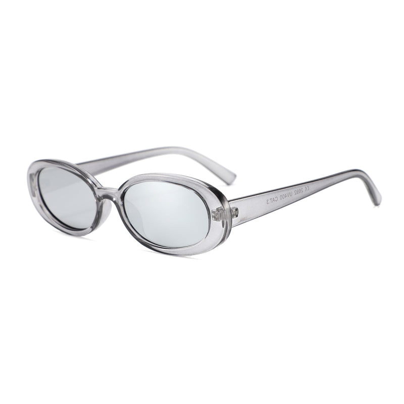 European And American Personality Small Frame Sunglasses Women's Fashion Oval