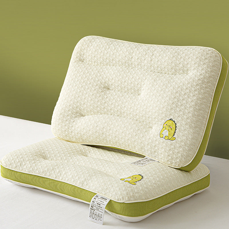 Cartoon Children’s Pillow – Cervical Support Sleep Cushion for Kids