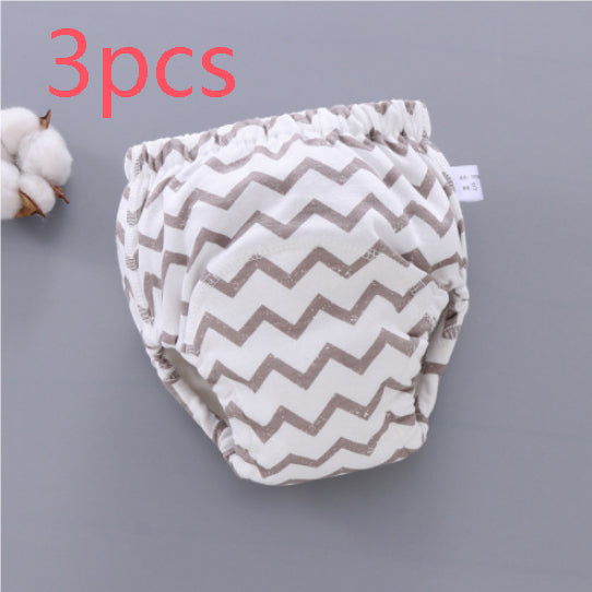 Baby Training Pants Washable 6-layer Gauze Diaper Cover Learning
