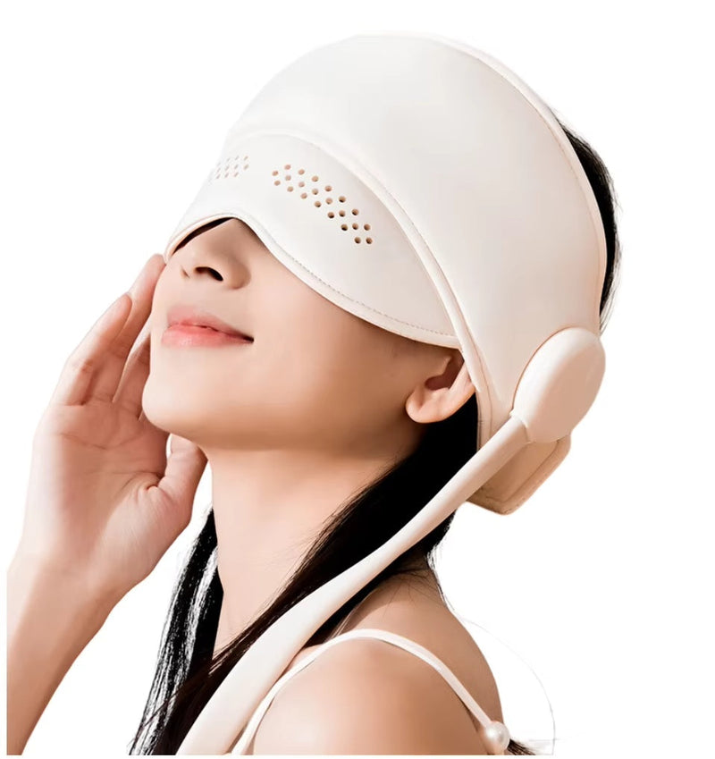 🧘‍♀️ New Creative Sleep Aid Head & Eye Massager with Heating & Pain Relief