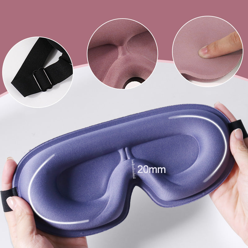 3D Sleep Mask – Memory Foam Eyeshade