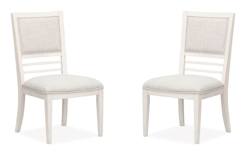 Echo Isles - Upholstered Side Chair (Set of 2) - Sea Pearl And Driftwood