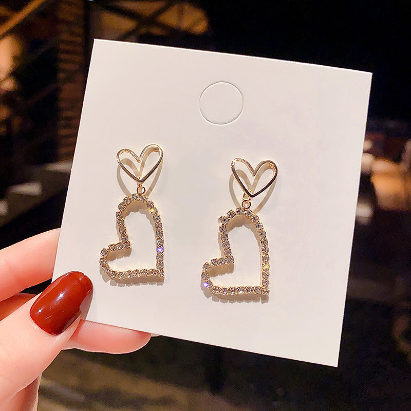 Fashion Heart Love Earrings
