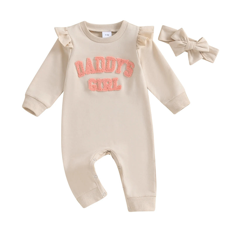 Cute And Soft Floral Crawling And Growing Romper