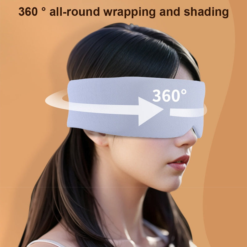 Silk Cotton Padded Eye Mask | Full Cover Light Block