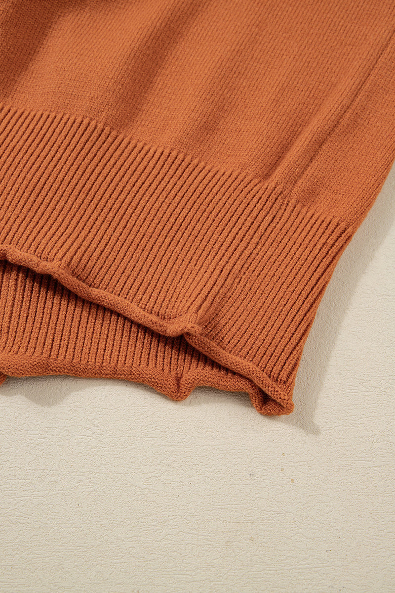 Abigail Edge Bubble Sleeve Sweater
