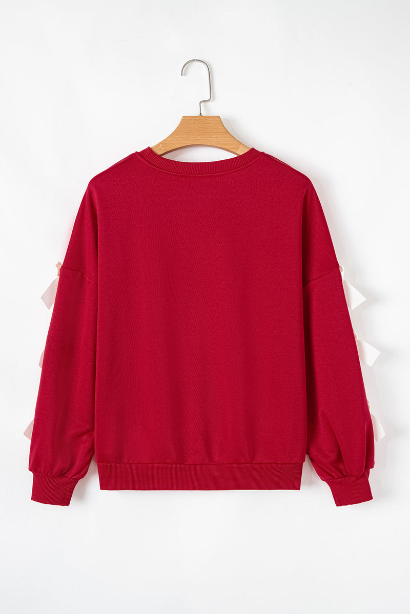 Sofia Dropped Sleeve Crewneck Sweatshirt