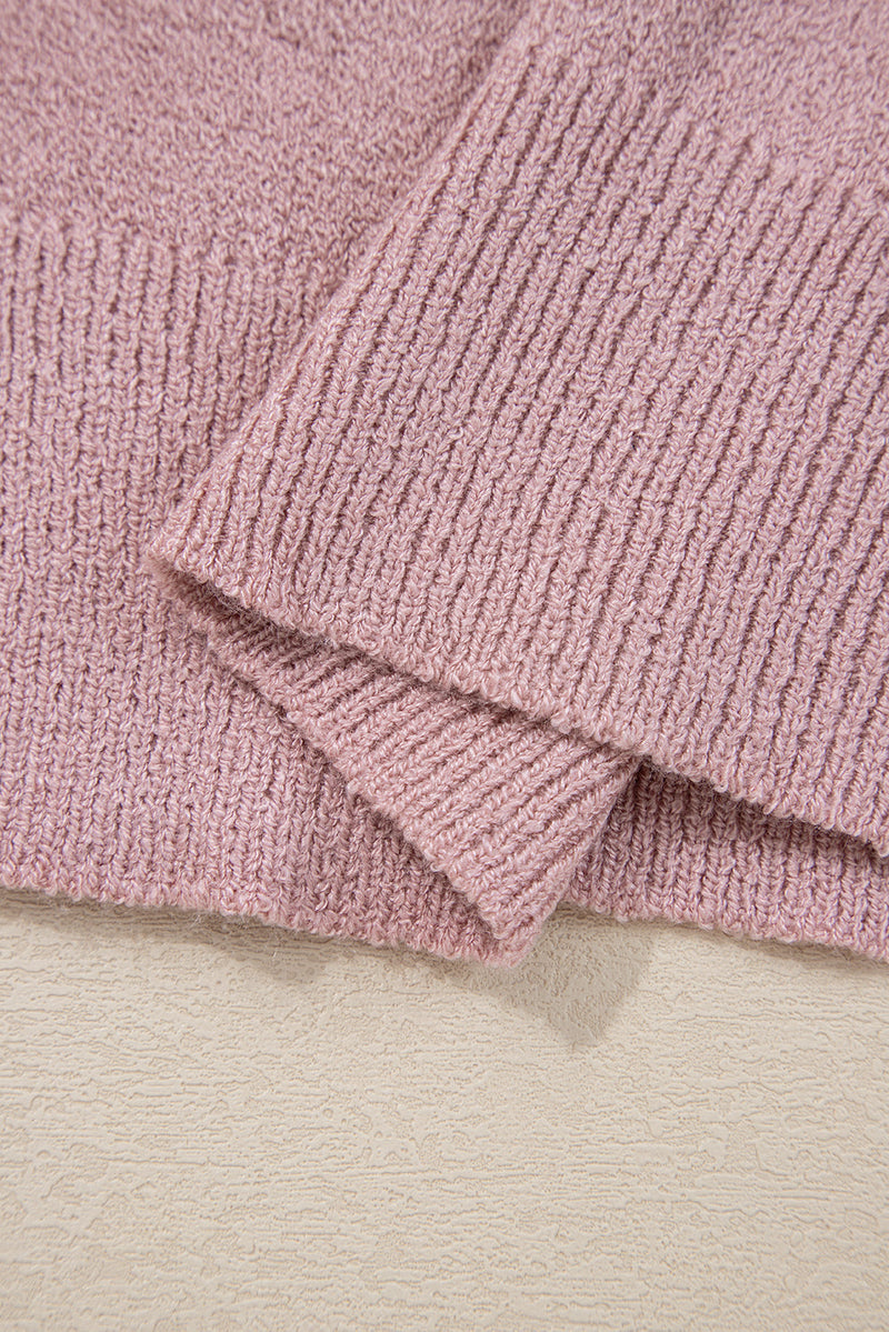 Amyra Edge Drop Shoulder Sweater