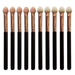 Makeup Brushes Set for Women Professional, 10Pcs Sponge Eyeshadow Brush Sets Applicator Double Sided Reusable