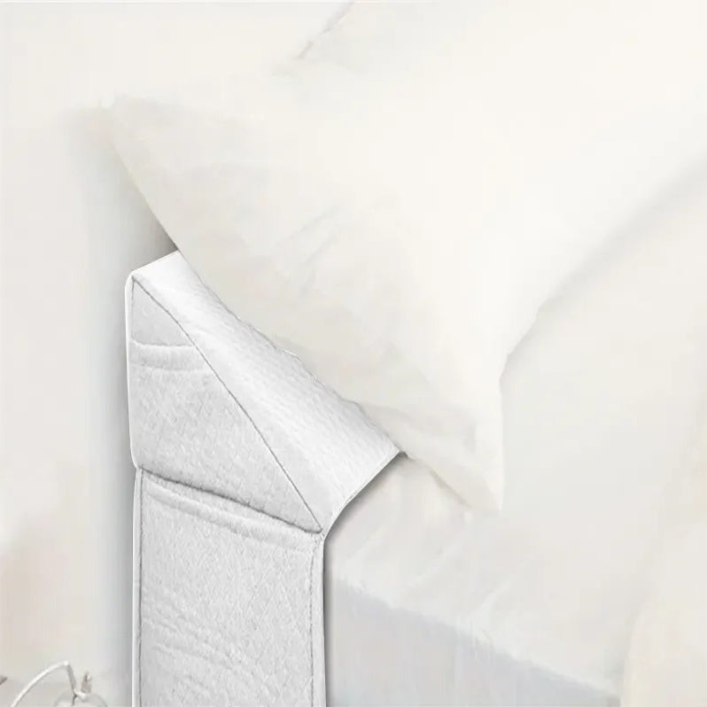 Air Layer Fabric Gap Filler Pillow – Diamond-Shaped Pocket Cushion