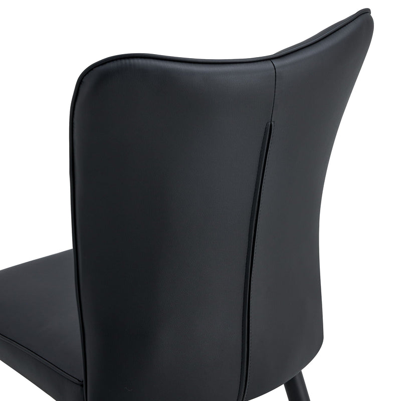 Minimalist Style Minimalist Dining Chairs With Metal Legs