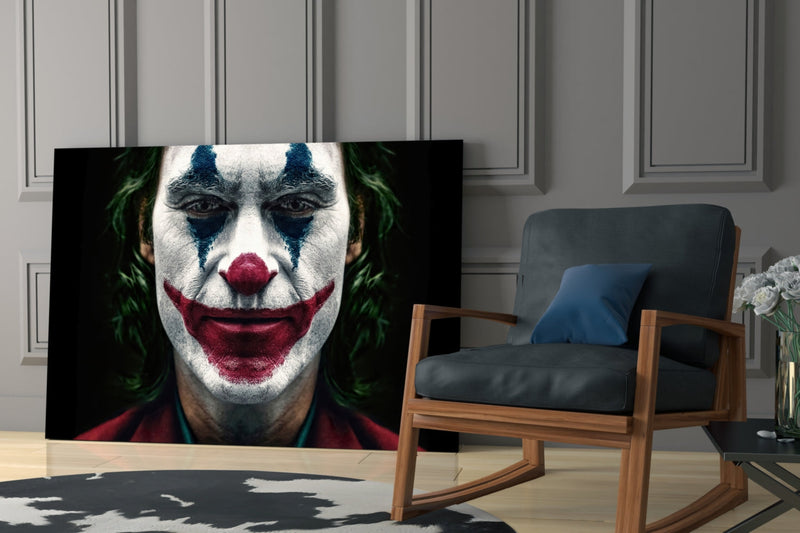 Joker Glass Wall Art