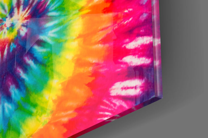 Rainbow Mosaic Glass Wall Art