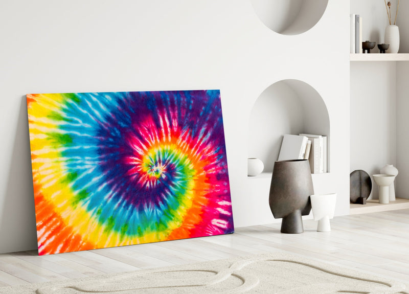 Rainbow Mosaic Glass Wall Art