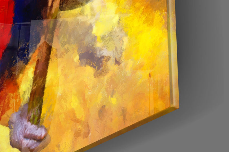 Parrot Glass Wall Art