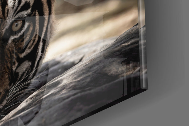 Tiger Glass Wall Art