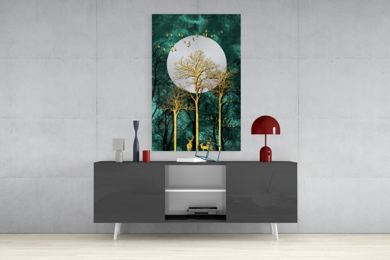 Night Glass Wall Art