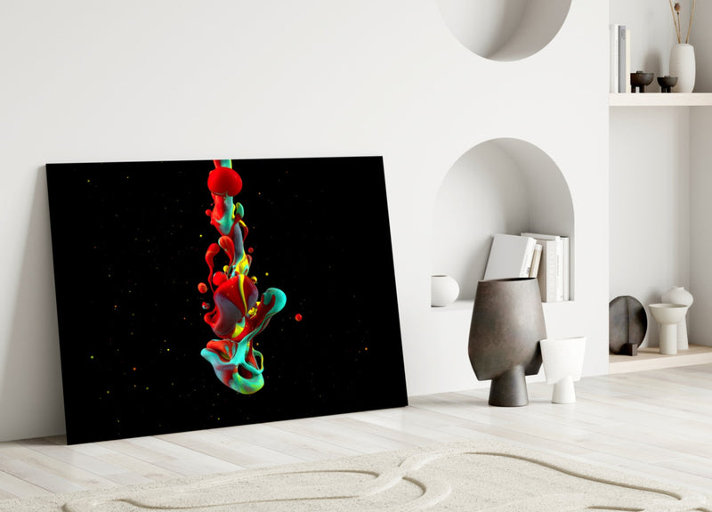 Colors Glass Wall Art