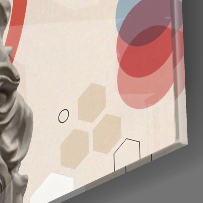 Sculpture Glass Wall Art