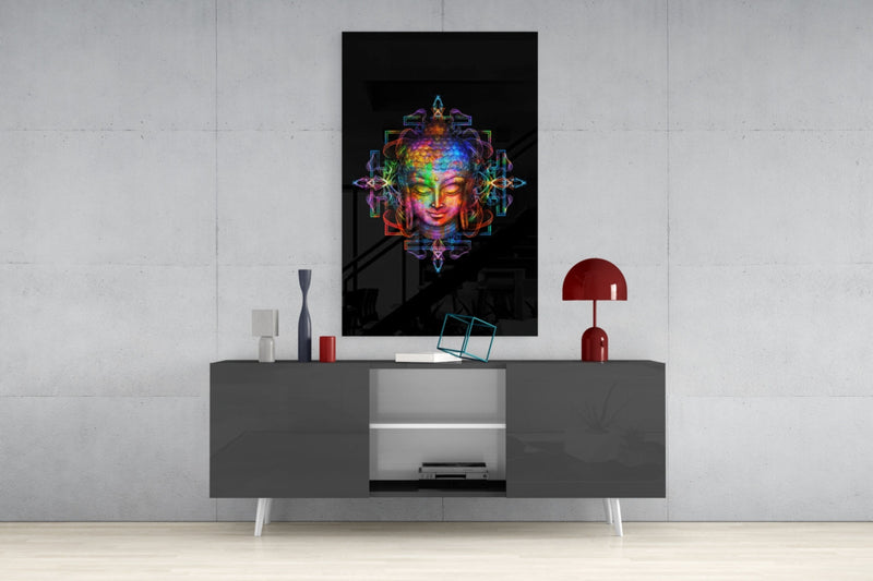 Buddha Glass Wall Art