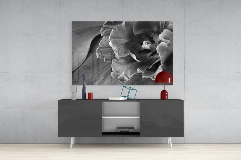 Flower Glass Wall Art