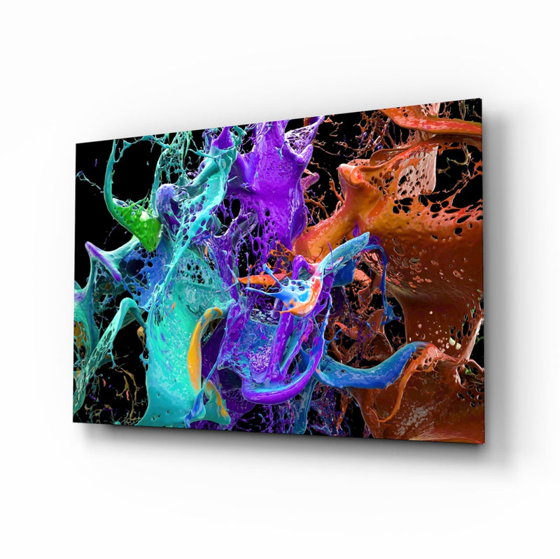 Colors Glass Wall Art