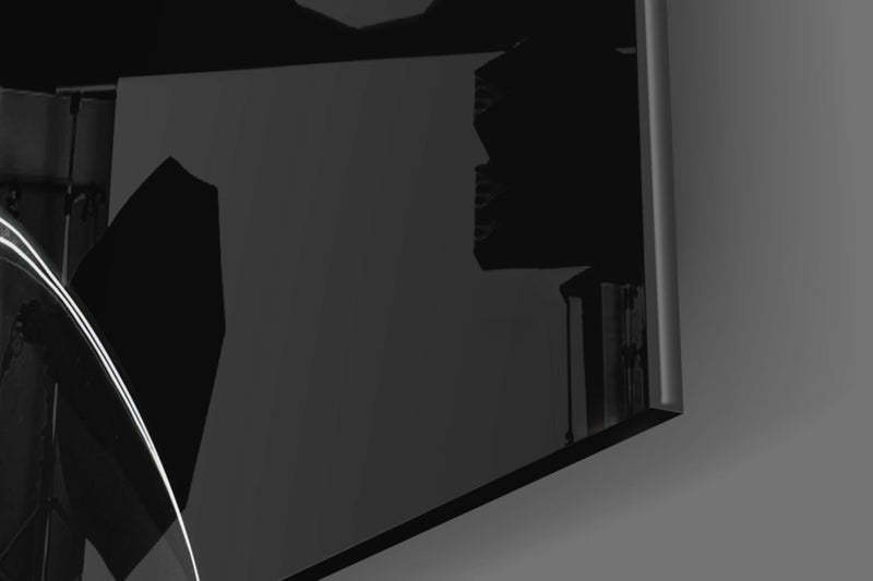 Hourglass Glass Wall Art