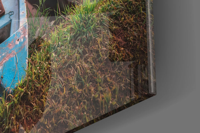 Boats Glass Wall Art