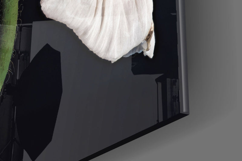 Flower Glass Wall Art