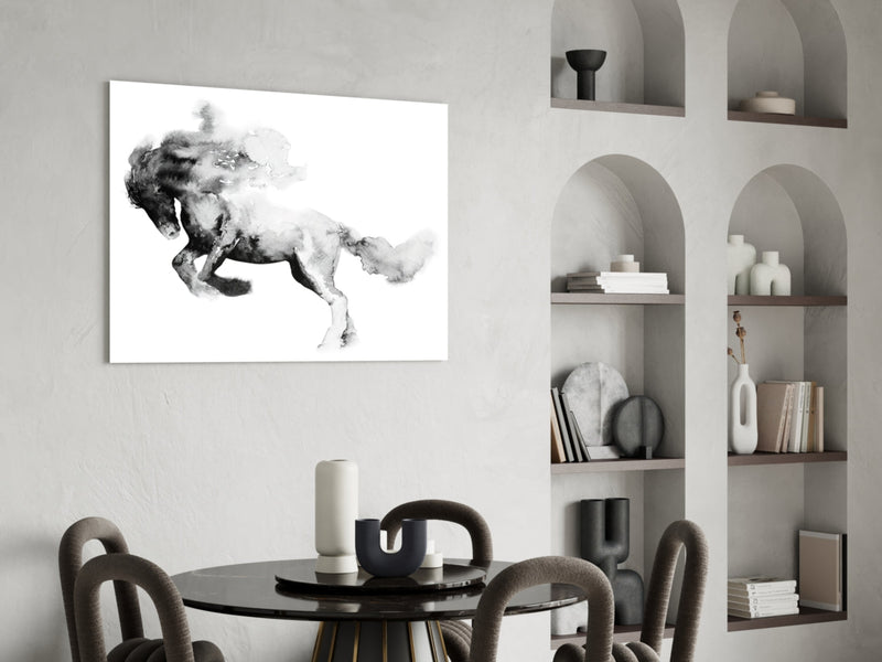 Horse Glass Wall Art