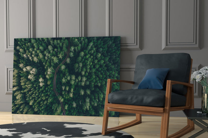 Forest Glass Wall Art