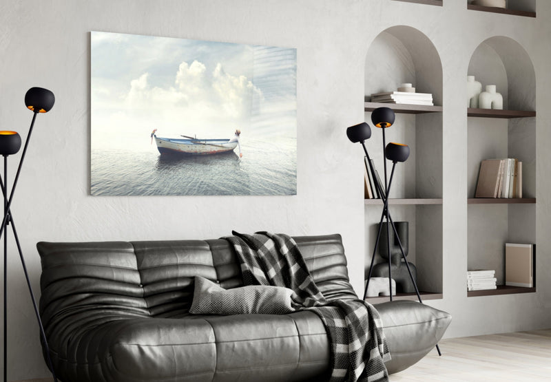 Marine Glass Wall Art