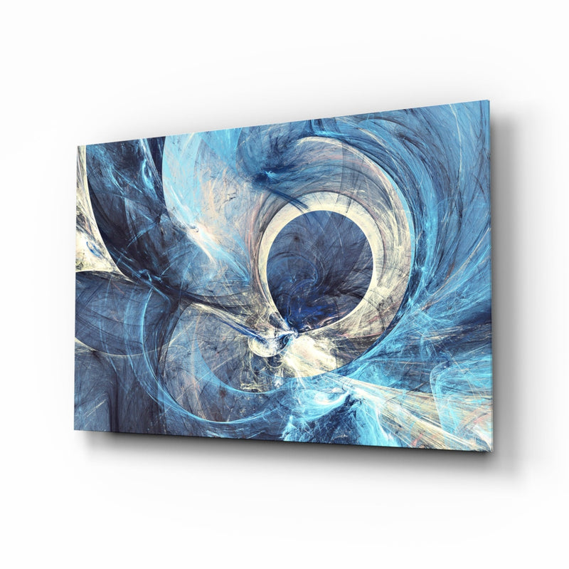 Abstract Glass Wall Art