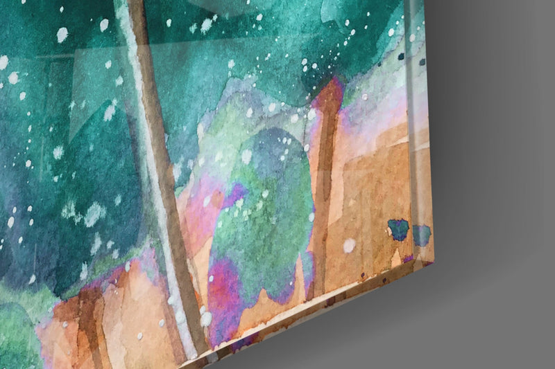 Tulip Glass Wall Art