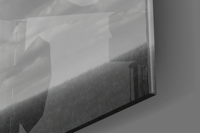 Autumn of Thoughts Glass Wall Art